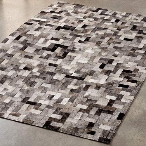 Rectangular Vegan Leather Rug 150 x 200 cm – Hilo
