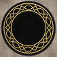 Rond wollen designvloerkleed - 230cm - Etny