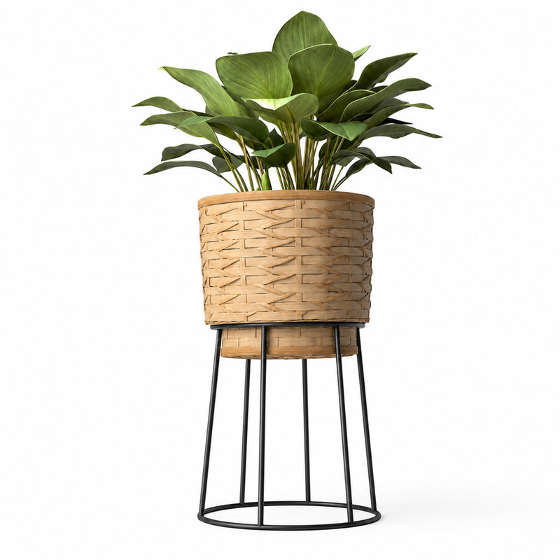 Ronde plantenbak voor op de vloer - bohemien ontwerp - Aventura