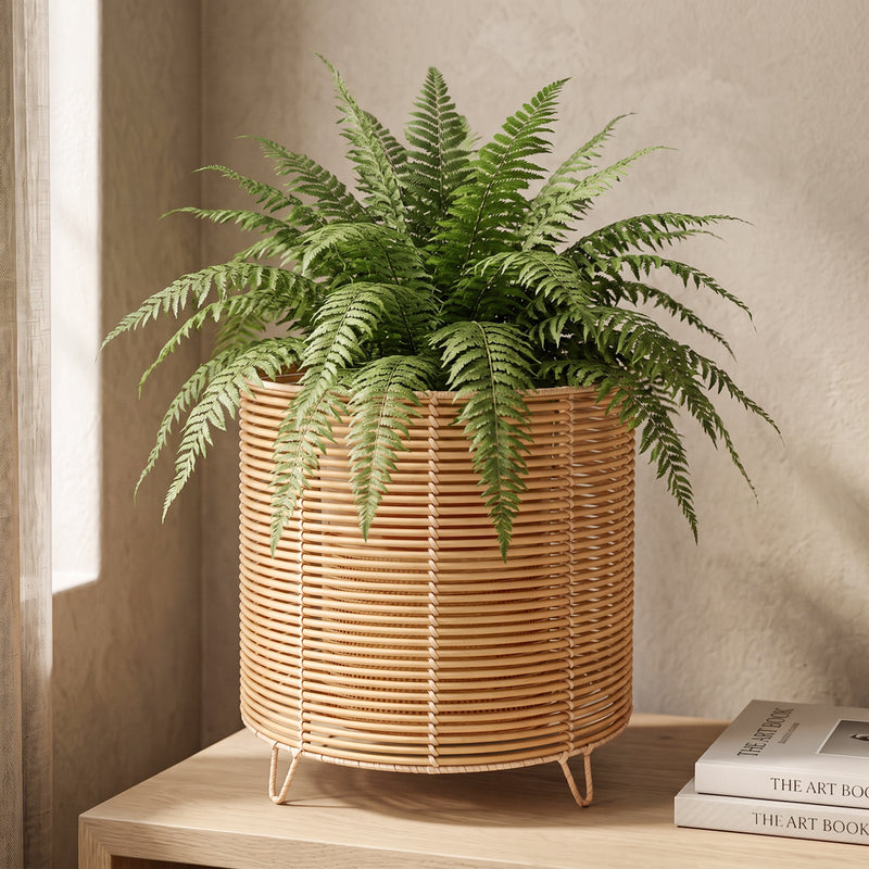 Vaso de chão redondo - design boho - 28 CM - Laers