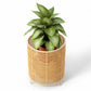 Vaso de chão redondo - design boho - 28 CM - Laers