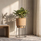 Ronde plantenbak voor op de vloer - bohemien ontwerp - Aventura