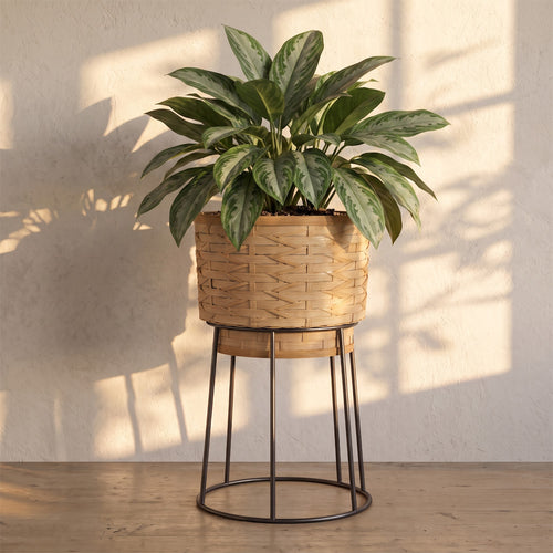 Planteur rond sur pied - Style bohème - Aventura