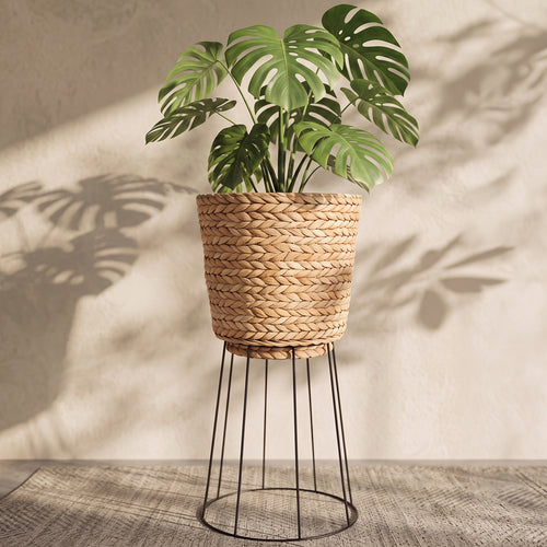 Round Floor Planter - Boho Design - 65 CM - Firna