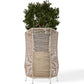 Vaso da terra rotondo - Stile boho - Bohemian