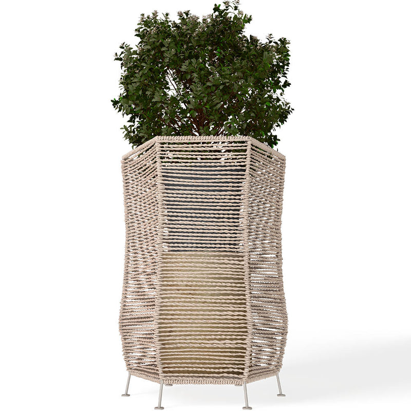 Vaso da terra rotondo - Stile boho - Bohemian