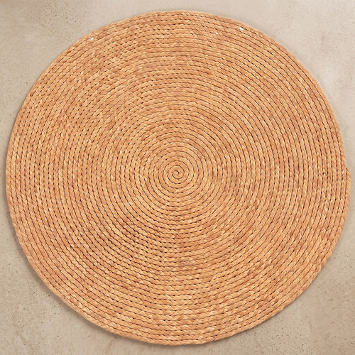 Tapete redondo de juta — Boho Bali — 150 CM — Kavya