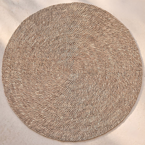 Tapete redondo de juta - Boho Bali - 100 CM - Yuri
