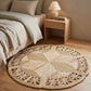 Rond jute vloerkleed - Boho Bali - 100 CM - Bilú