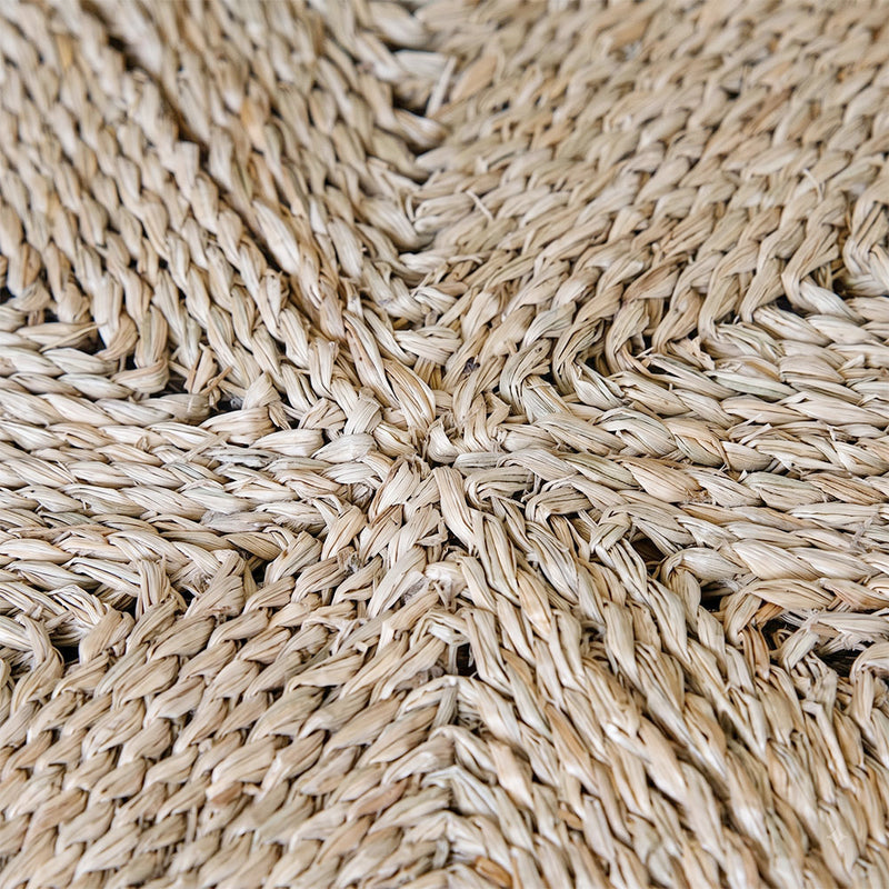 Rundt jutevævet tæppe – Boho Bali – 120 CM – Gabba