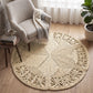 Rundt jutevævet tæppe – Boho Bali – 150 CM – Bilú