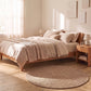 Round Jute Rug - Boho Bali - 150 CM - Yuri