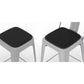 Cushion with magnets for Stylix square seat Stool - gallery 9