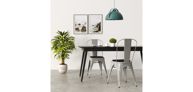 Pack x4 Coussin Magnétique pour Chaise - Polyuréthane - Stylix