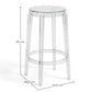 Sgabello dal design trasparente - 65cm - Arthur