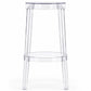Sgabello dal design trasparente - 65cm - Arthur