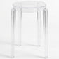 Sgabello Basso Trasparente - 47cm - Victoria Queen