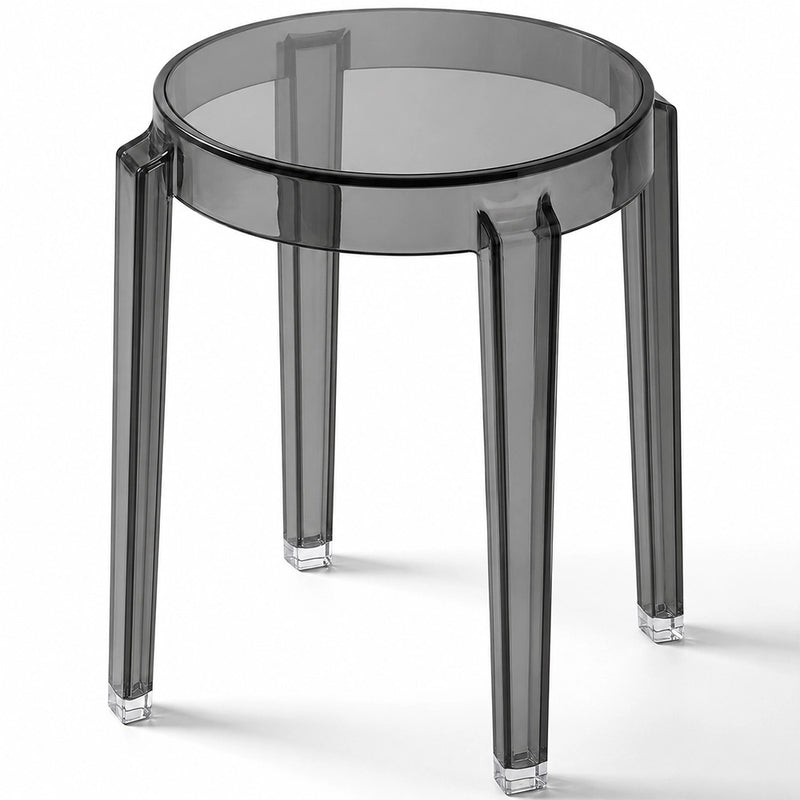 Sgabello Basso Trasparente - 47cm - Victoria Queen