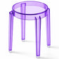 Sgabello Basso Trasparente - 47cm - Victoria Queen