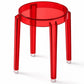 Tabouret bas transparent - 47cm - Victoria Queen