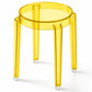 Sgabello Basso Trasparente - 47cm - Victoria Queen