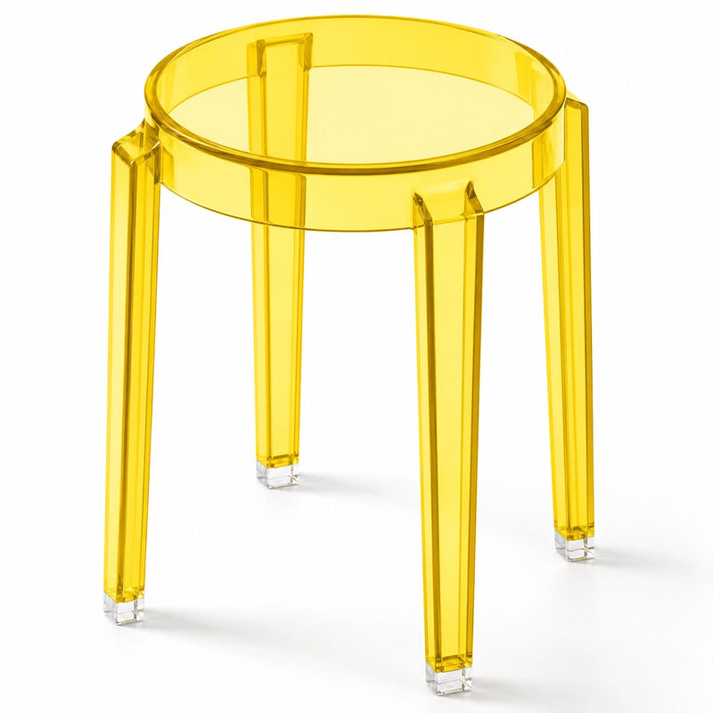 Sgabello Basso Trasparente - 47cm - Victoria Queen