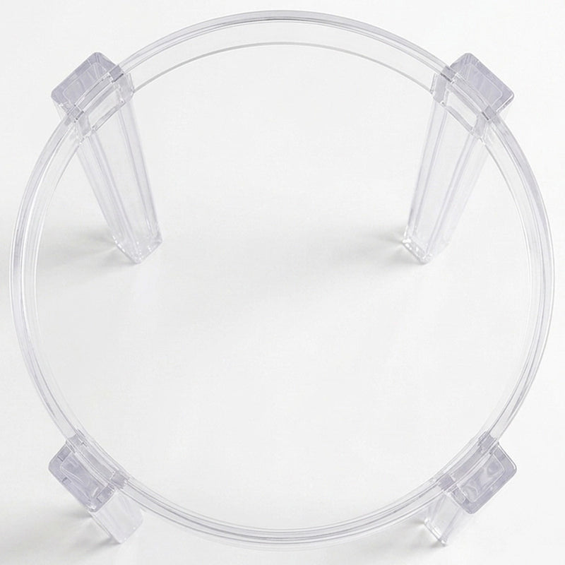 Sgabello Basso Trasparente - 47cm - Victoria Queen