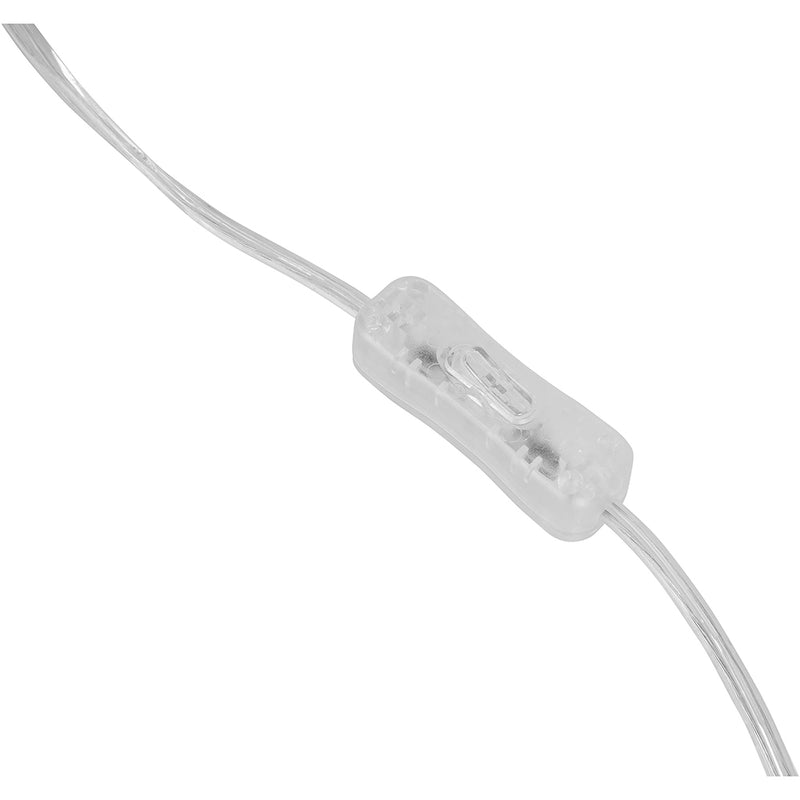 Lampada da scrivania Nauhas - rame cromato/vetro opalino