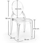 Dining Chair Transparent - Victoria  Style - gallery 9