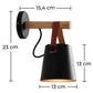 Lámpara de pared - Cowbell