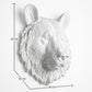 Decoración de pared - Cabeza de oso blanco - Uka