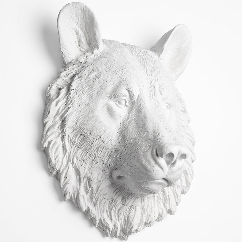 Decoración de pared - Cabeza de oso blanco - Uka