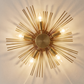 Lydia wall lamp with 5 bulbs - Metal