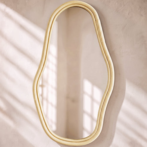 Espejo de Pared en Ratán - 71 CM - Kala