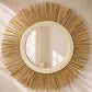 Specchio da parete - Design rotondo Boho Bali (60 cm) - Loi