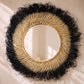 Specchio da parete - Design rotondo Boho Bali (60 cm) - Bioe