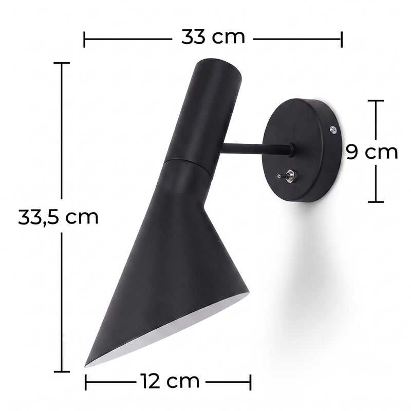 Lámpara de pared Narn - Acero