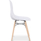 Dining Chair - Scandinavian Design - Wooden Legs - Skögur