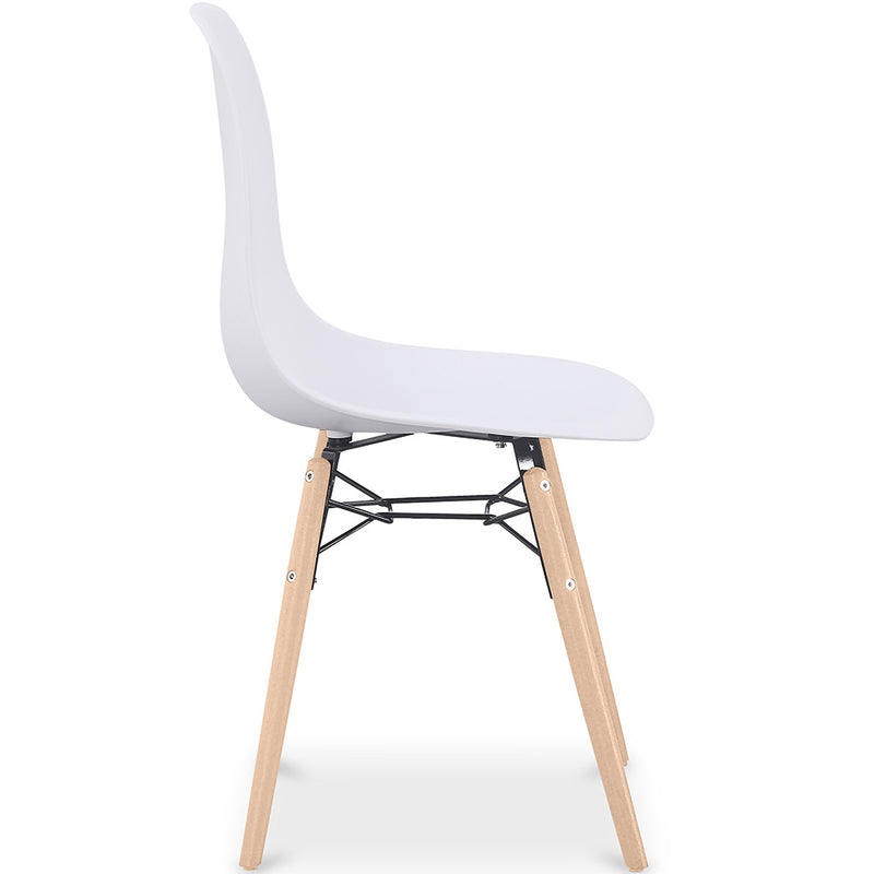 Dining Chair - Scandinavian Design - Wooden Legs - Skögur