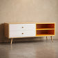 Mueble de TV de madera - Diseño escandinavo - Lenark